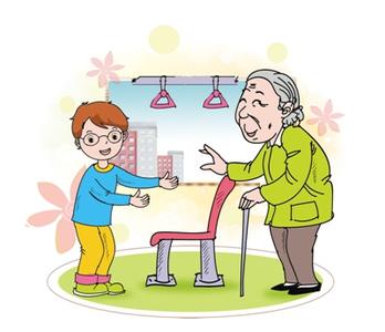 中学生让座,让座礼仪,绅士教育,男女平等